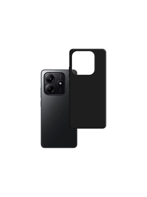 Hülle für Xiaomi Redmi Note 14 4G (Standard), 3MK, Matt Schwarz
