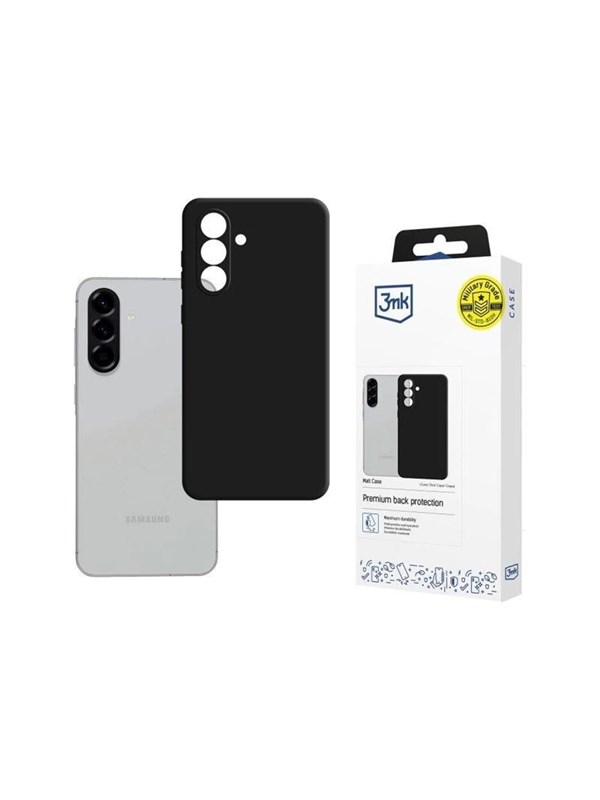 Hülle für Samsung Galaxy A56 A566 / A36 A366, 3MK, Matt Schwarz