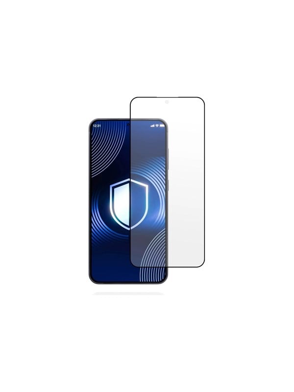Schutzfolie Matte 3MK Max für Samsung Galaxy S26 Plus S947, Gehärtetes Glas, Vollverklebung, Schwarz