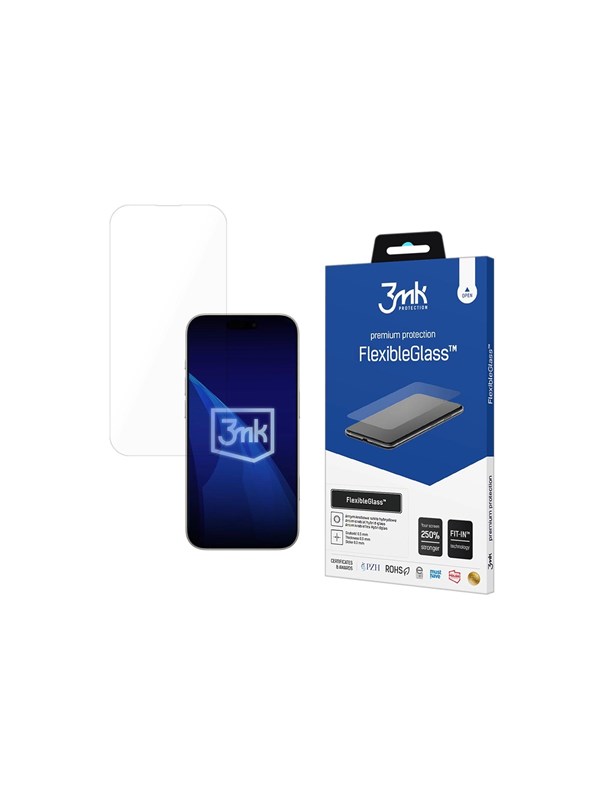 Displayschutzfolie 3MK FlexibleGlass für Apple iPhone 17 Pro, Flexibles Glas, Vollverklebung