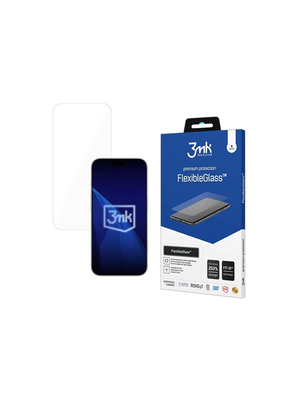 Displayschutzfolie 3MK FlexibleGlass für Apple iPhone 17 Pro Max, Flexibles Glas, Vollverklebung