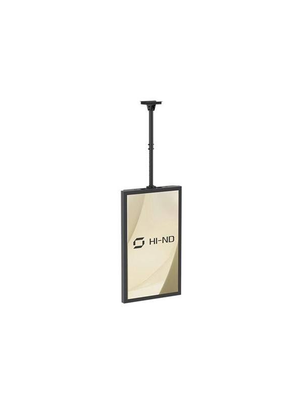 HI-ND mounting kit - portrait - for digital signage LCD panel - black - Max - recommended for 55