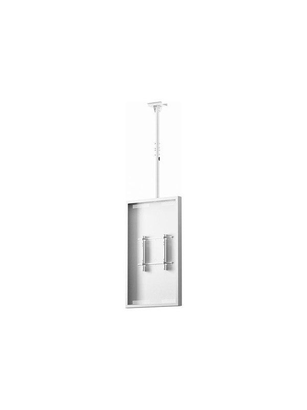 HI-ND mounting kit - portrait - for digital signage LCD panel - white - Max - recommended for 49
