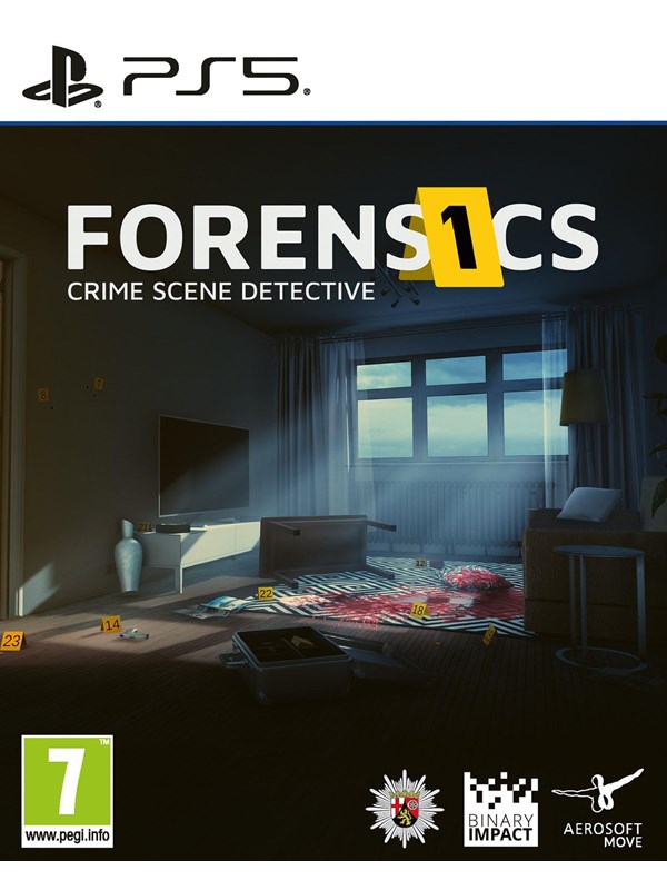 Forensics Crime Scene Detective - Sony PlayStation 5 - Simulator - PEGI 7
