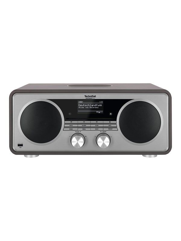 TECHNISAT Internet-Radio DIGITRADIO 602 Radios Stereoanlage CD-Player grau (anthrazit silber) Internetradios