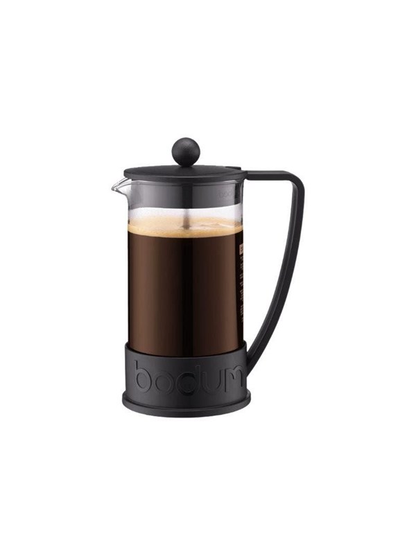 BODUM Brazil - french press - black - Size 16 x 106 cm - Height 22 cm - 1 L