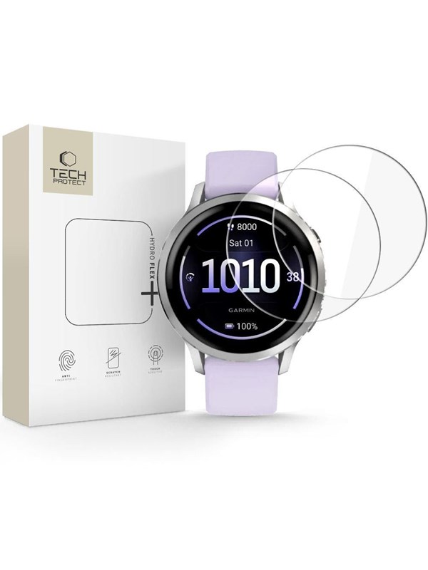 Tech-Protect Hydro flex 2-Pack Hydrogel Film for Garmin Venu 41 mm