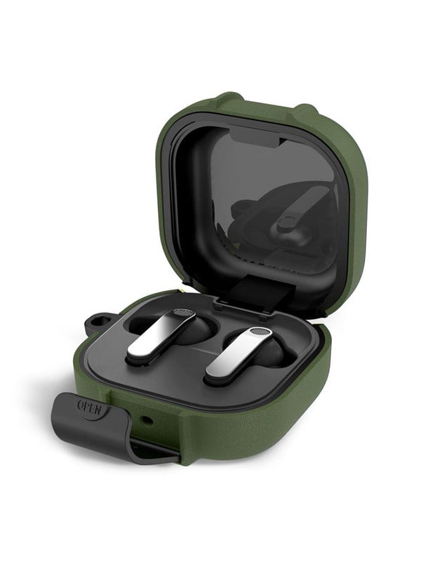 Image of Tech-Protect Slim Hook Case for Samsung Galaxy Buds 4 / 4 Pro - Green