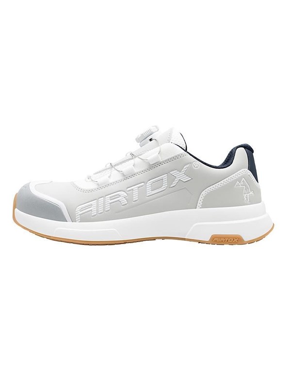 AIRTOX Sicherheitsschuhe Clean white PRO smart lacing Styrosoft Sohle 32 - Gr 35