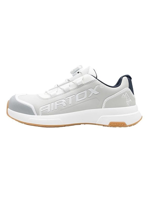 AIRTOX Sicherheitsschuhe Clean white PRO smart lacing Styrosoft Sohle 32 - Gr 36