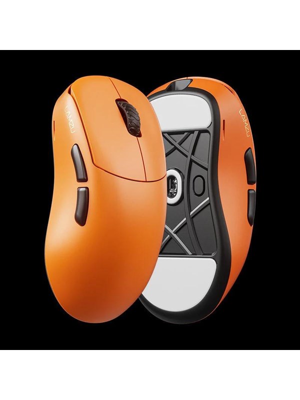 Lamzu Thorn V2 (Orange/Black) - Gaming Maus (Orange)