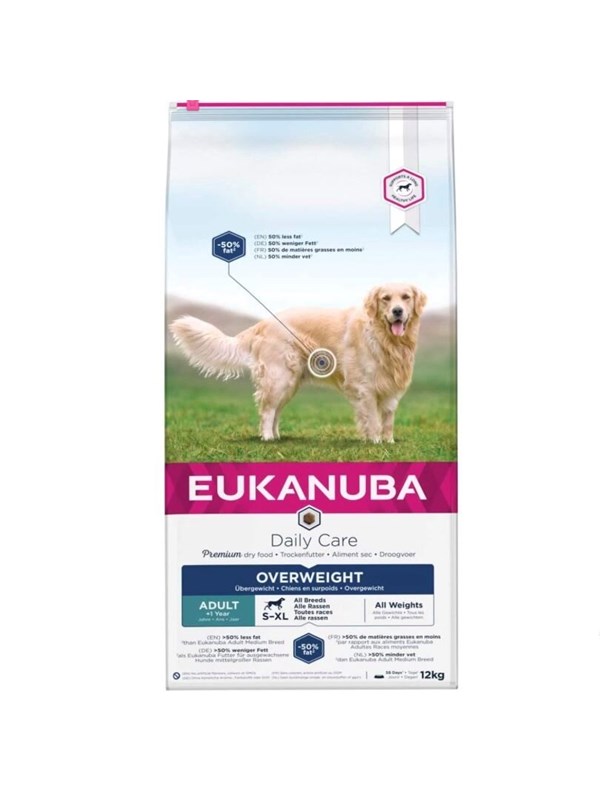 Eukanuba Special Care Overweight Adult All Breed - dry dog food - 12kg