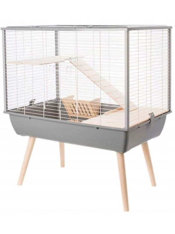 Käfig Holz Metall Kunststoff 27 x 58 x 48 cm 78 x 81 x 48 cm (1 Stücke)