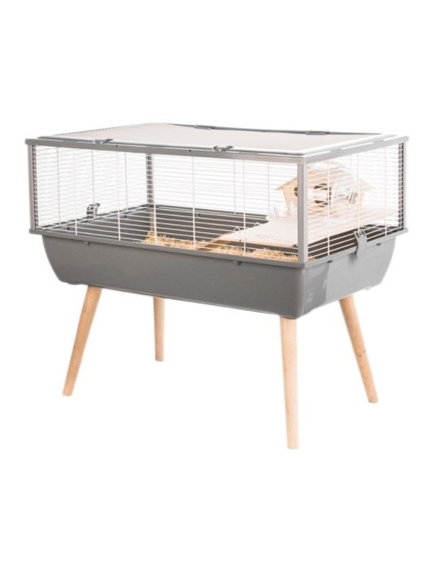 Käfig Neo Nigha Holz Metall Kunststoff 48 x 36 x 48 cm 7 x 65 x 8 cm (1 Stücke)