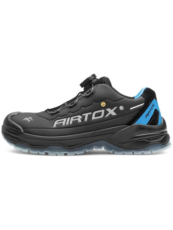 AIRTOX TX11 Sicherheitsschuhe TX11 TransAm Whitelayer Nageldurchtrittschutz PRO smart lacing schwarzblau - Str 40