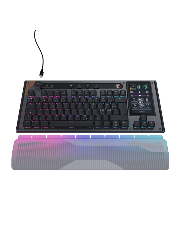 Turtle Beach Command KB7 Wired TKL - Gaming Tastatur - Nordic ISO - Schwarz
