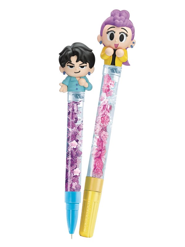 Clementoni Create Your Pens: K-Pop Demon Hunters Zoey And Mira