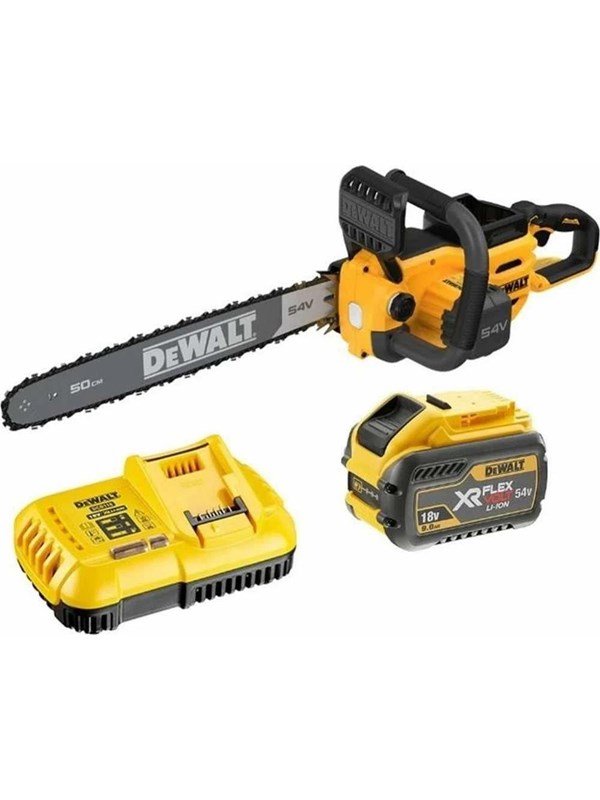 Image of Dewalt DCMCS575X1- QW 54V 50cm Chainsaw