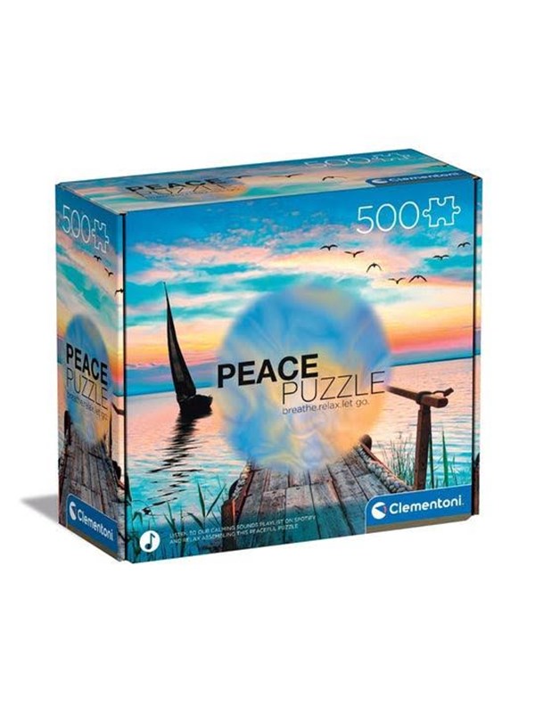 Clementoni Puzzle Peace Collection Colorful Wind 500 pieces Boden