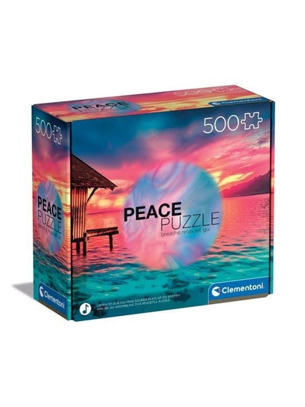 Clementoni Puzzle Peace Collection Living the Present 500 pieces 2D Puzzles