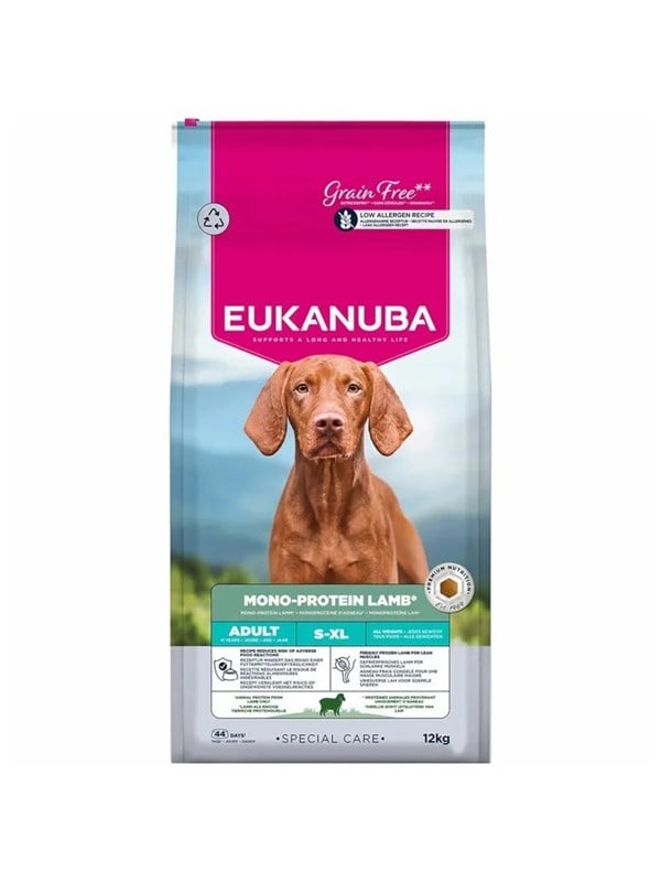 Eukanuba Special Care Mono-Protein Adult Lamb Mono - dry dog food - 12kg