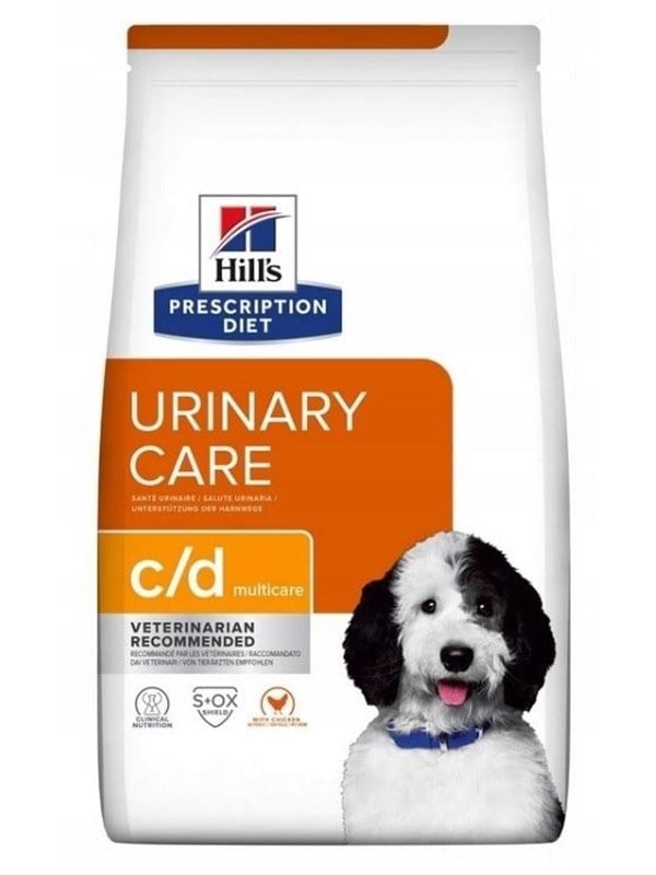Hills PRESCRIPTION DIET Urinary Care Canine cd Multicare Trockenfutter fr Hunde Huhn 4kg