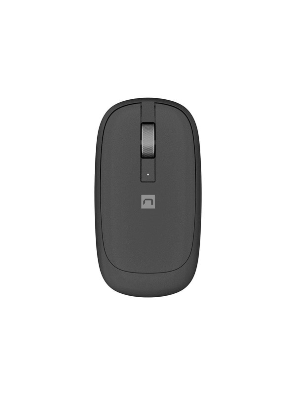 Natec Lark - mouse - 2.4 GHz Bluetooth 4.0 - anthracite - Maus (Schwarz)