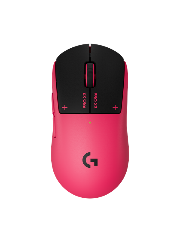 Logitech G PRO X3 Superstrike - Eclipse Pink - Gaming Maus (Pink)