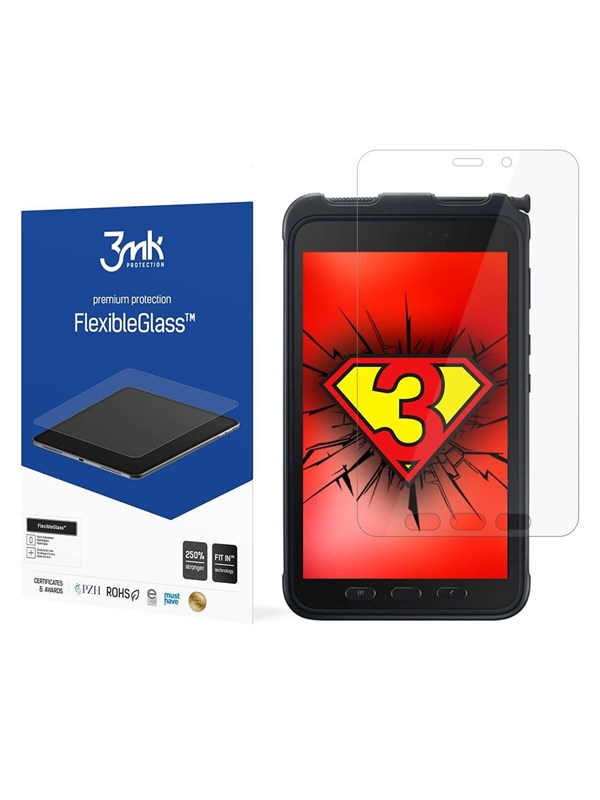 Image of 3mk FlexibleGlass Hybrid Glass for Samsung Galaxy Tab Active 3