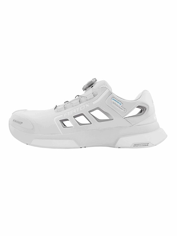 AIRTOX FW22 Sicherheitssandale PRO smart lacing Styrosoft Sohle 30  clean white - Str 36