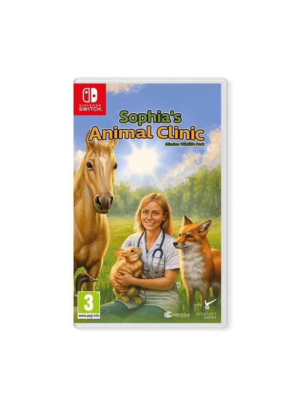 Sofias Animal Clinic Mission at the Wildlife Park - Nintendo Switch - Virtual Pet - PEGI 3