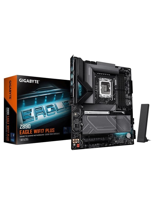 Image of GIGABYTE Z890 EAGLE WIFI7 PLUS Mainboard - Intel Z890 - Intel LGA1851 - DDR5 RAM - ATX