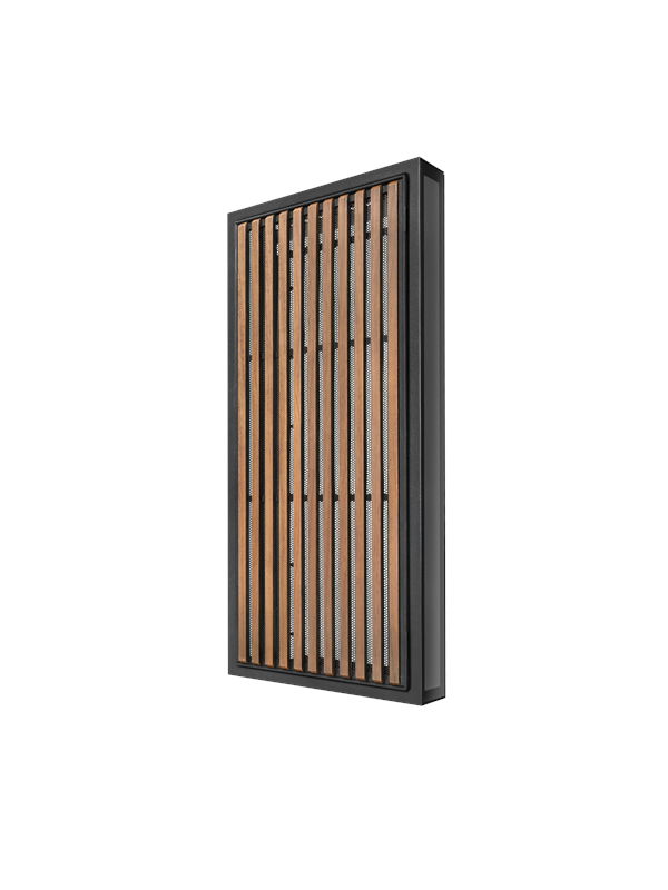 Vertikale Erweiterung Lian Li B4 mATX AeroDeck Schwarz Holz gehärtet