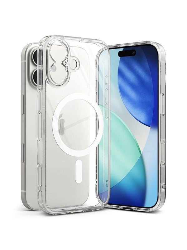 Ringke Fusion Magnetic MagSafe Case for iPhone 17 - Transparent