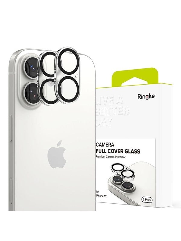 Ringke Camera Full Cover 2-pack Camera Protector for iPhone 17 - Black