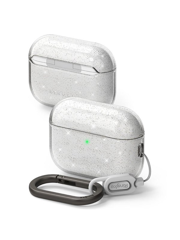 Ringke Air Glitter Hülle für Apple AirPods Pro 3, Transparent