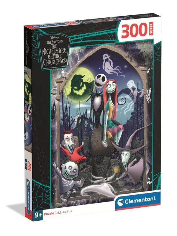 Clementoni Puzzle Super - Nightmare before Christmas 300 pieces 2D Puzzles