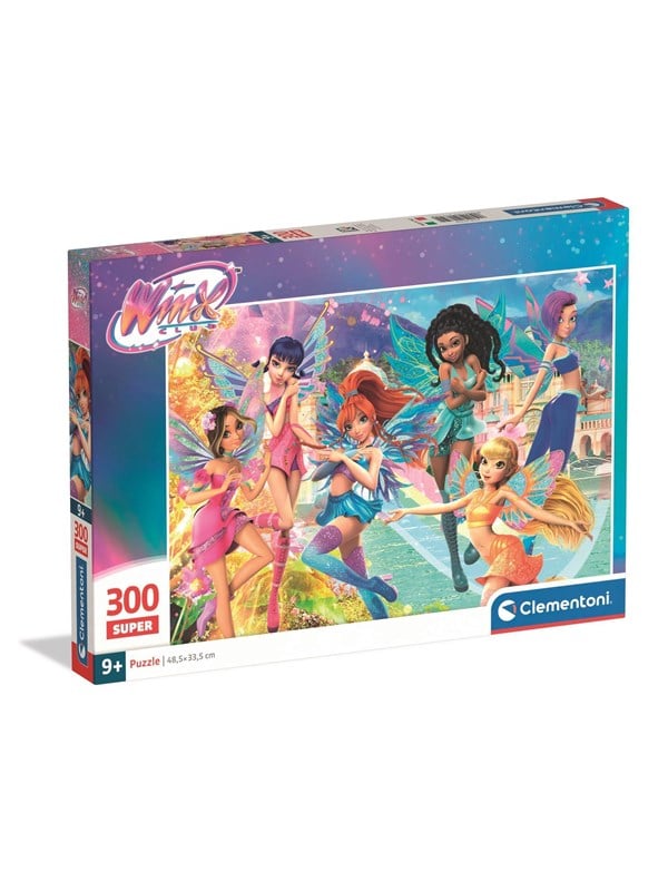 Clementoni Puzzle Super Winx 2025 300 Teile 2D Puzzles