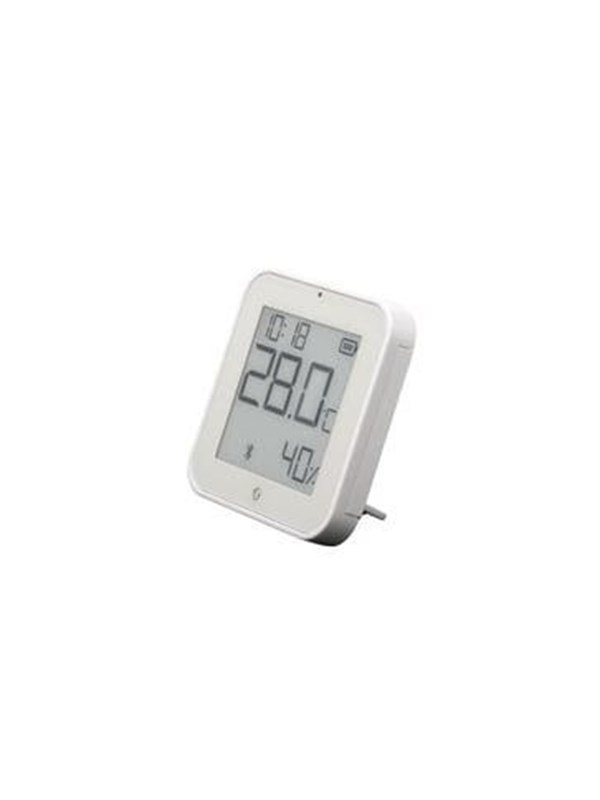 Shelly BLU HT Display ZB white - Bluetooth- und Zigbee-Temperatur- und Feuchtigkeitssensor