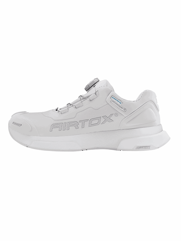 AIRTOX FW44 Sicherheitsschuhe PRO smart lacing Styrosoft Sohle 30 clean white - Str 36