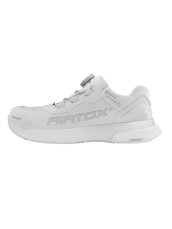 AIRTOX FW44 Sicherheitsschuhe PRO smart lacing Styrosoft Sohle 30 clean white - Gr 50