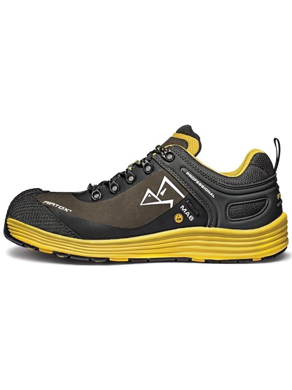 AIRTOX MA6 Sicherheitsschuhe schwarz gelb - Gr 41