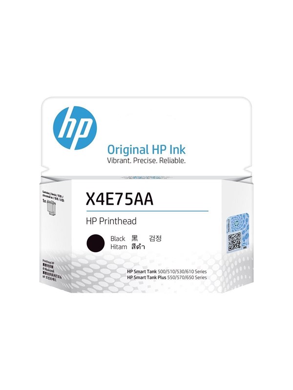 HP X4E75A Black Printhead