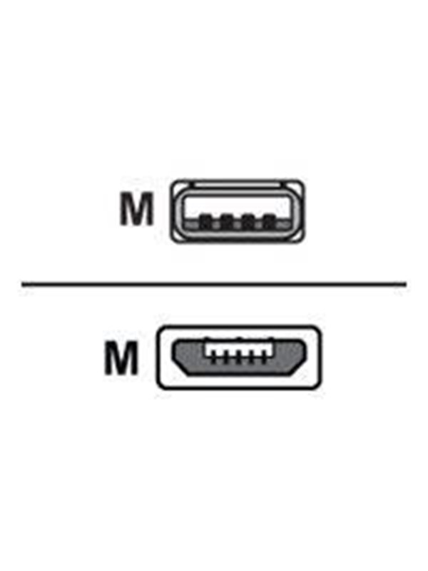 Zebra - USB cable - USB to Micro-USB Type B - 18 m