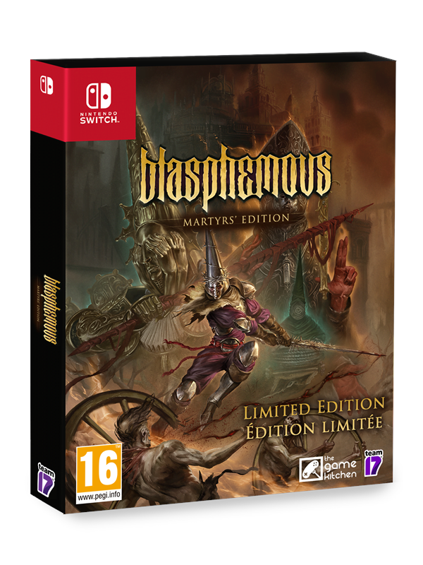 Blasphemous Martyrs Edition Limited Edition - Nintendo Switch - Platformer - PEGI 16