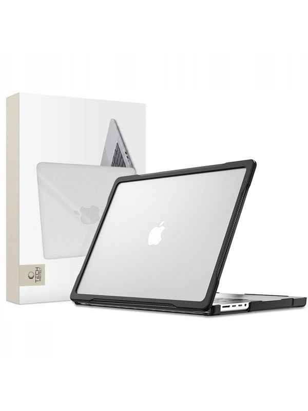 Tech-Protect Velar Case for MacBook Pro 14 2021  2023  2025  2026 - Clear Black