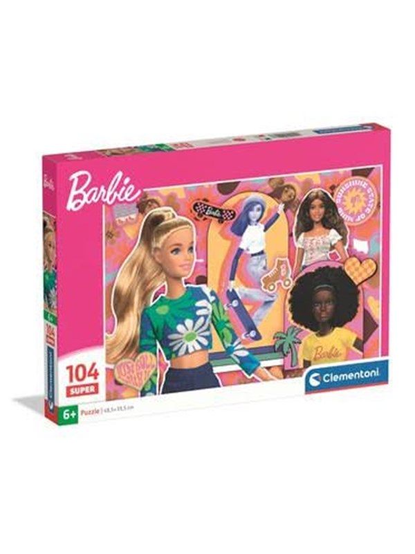 Clementoni Puzzle Super Barbie 2026 -2 104 pieces 2D Puzzles
