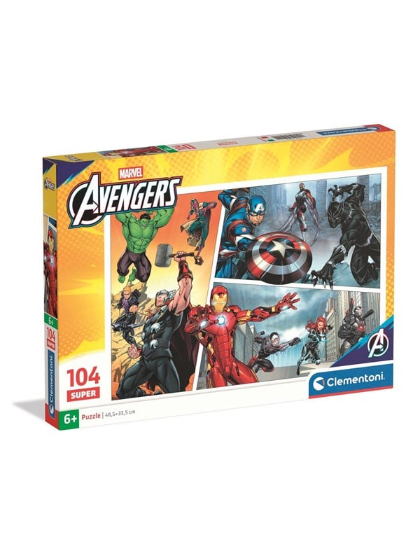 Clementoni Puzzle Super Avengers 104 pieces 2D Puzzles