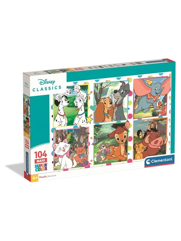 Clementoni Puzzle Maxi Disney Classic 2026 104 Teile 2D Puzzles