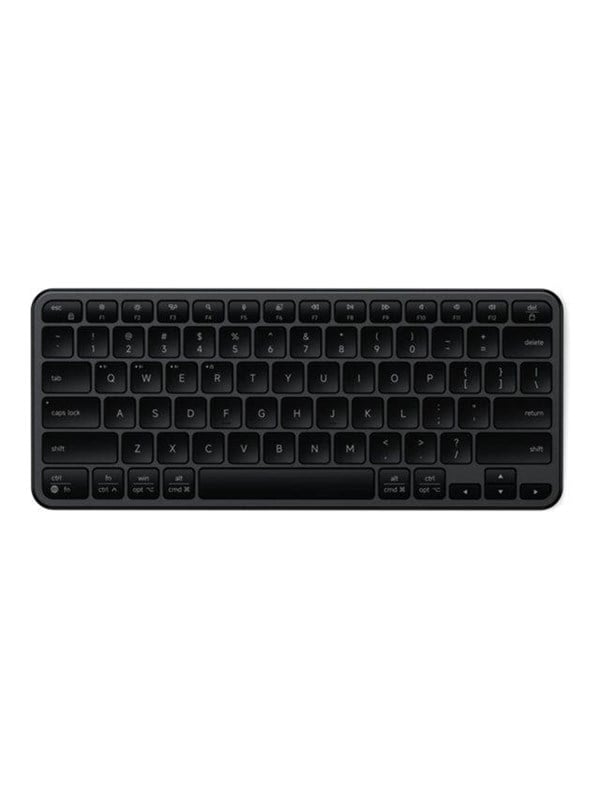 Satechi Slim EX1 - keyboard - QWERTY - Nordic - space black Input Device - Tastatur - Nordic ISO - Schwarz